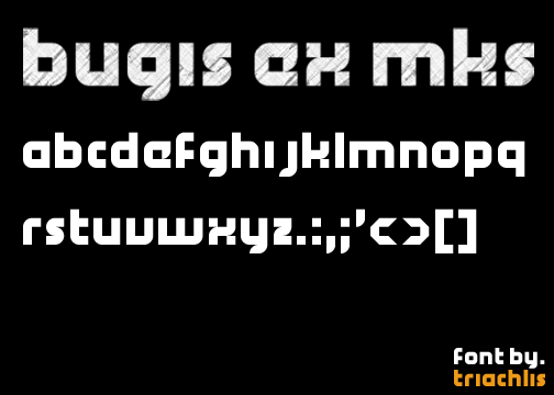 Bugis Ex Mks Font