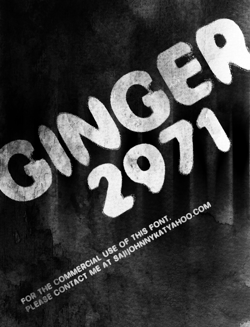 Ginger 2971 Font