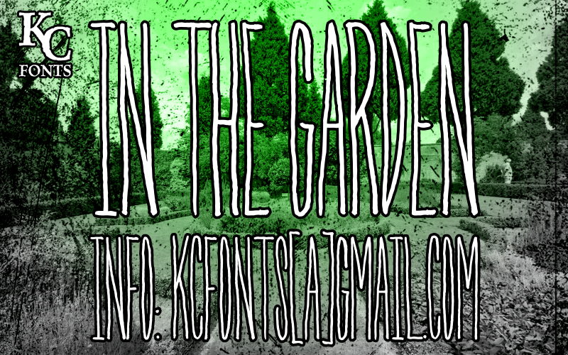 In The Garden Font