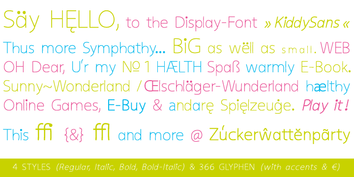 Kiddy Sans Font