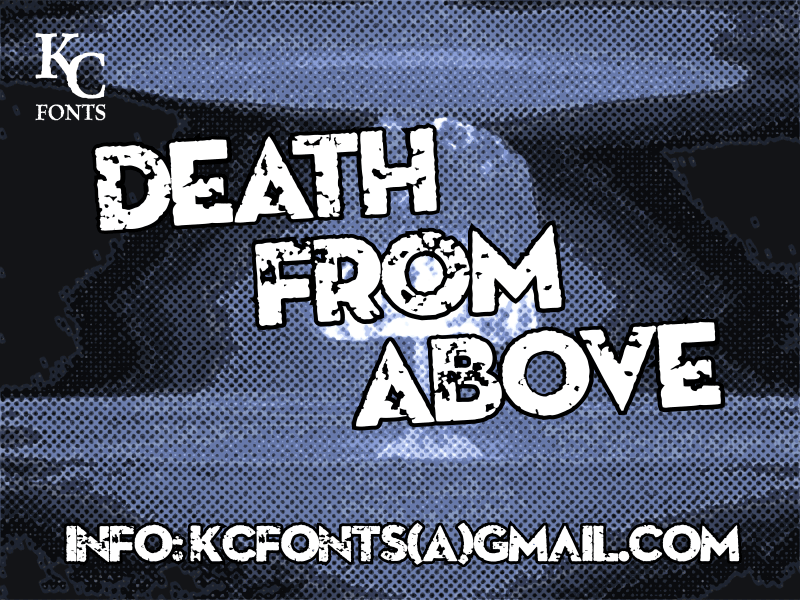 Death From Above Font