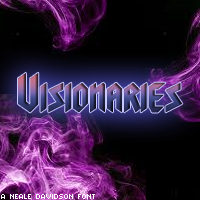 Visionaries Font