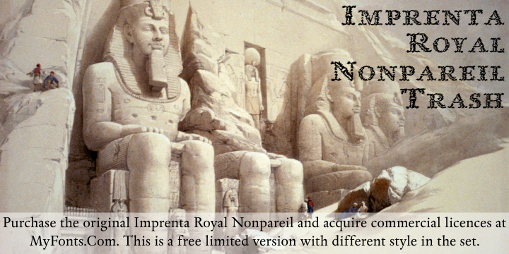Imprenta Royal Nonpareil Font