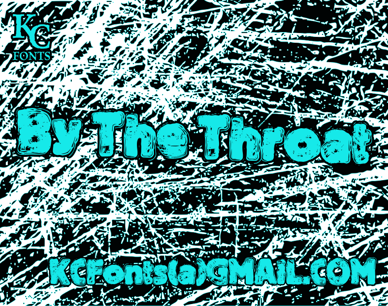 By The Throat Font