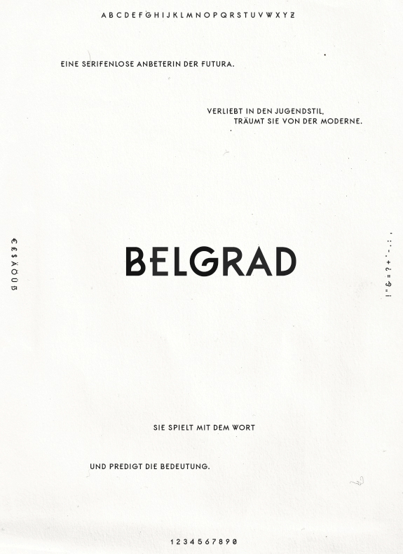 Belgrad Font