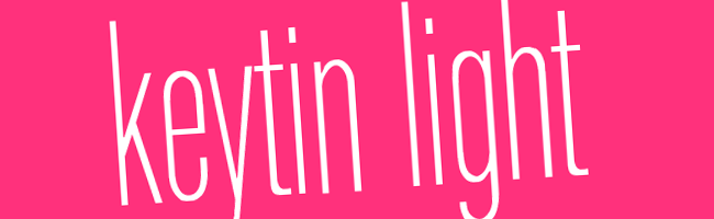 Keytin Light Font