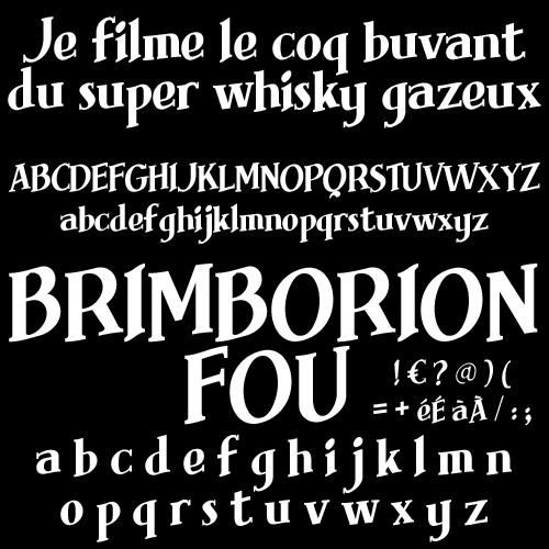 Brimborion Fou Font