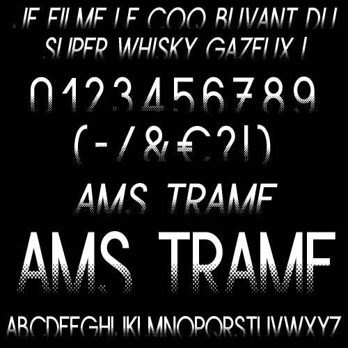 Ams Trame Font