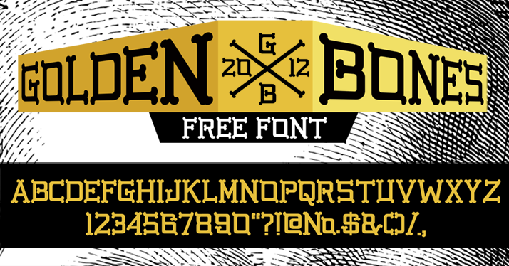 GB Golden Bones Font