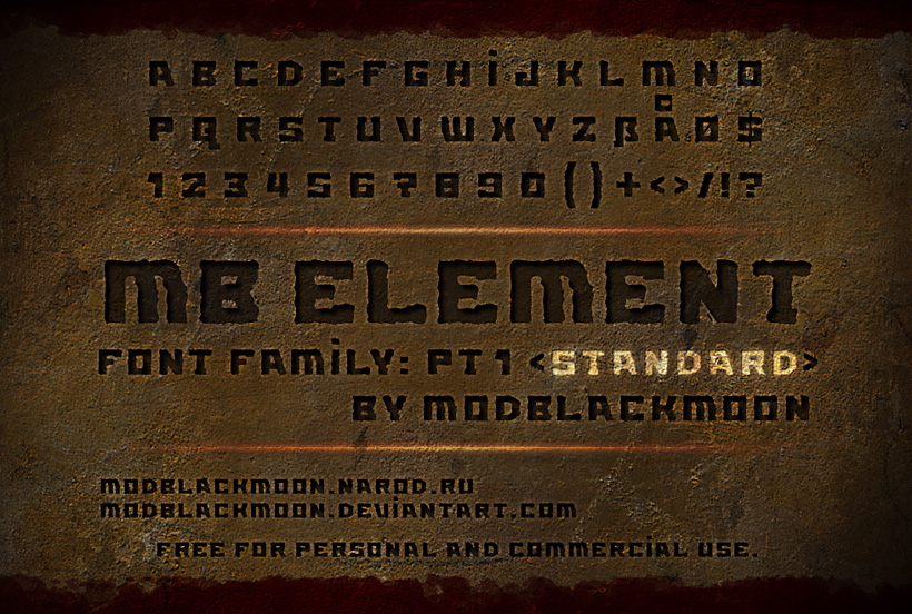 MB Element Font