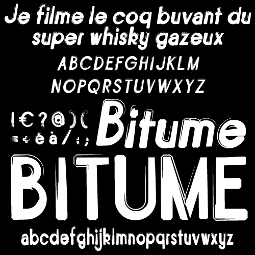Bitume Font
