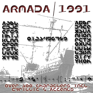 Armada/1991 Font