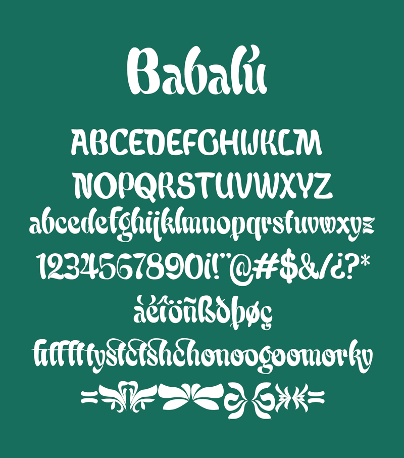 Babalu Font