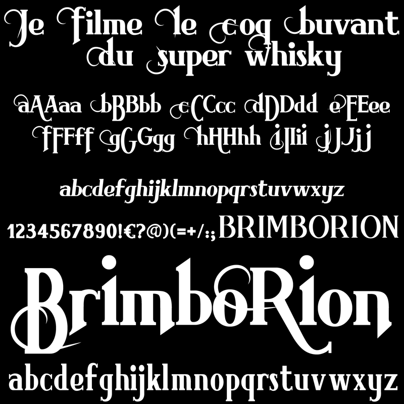 Brimborion Font