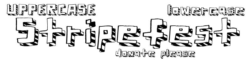Stripefest Font