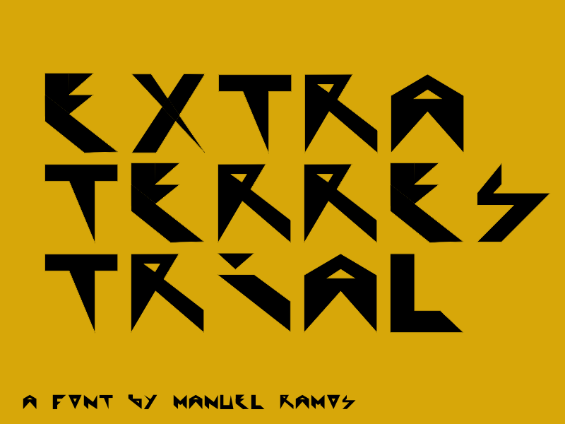 Extraterrestial Font