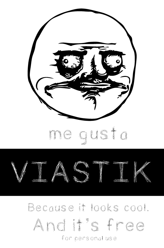 ViaStik Font