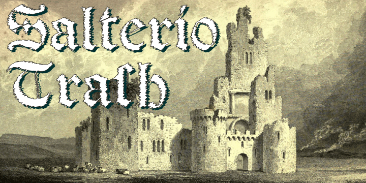 Salterio Trash Font
