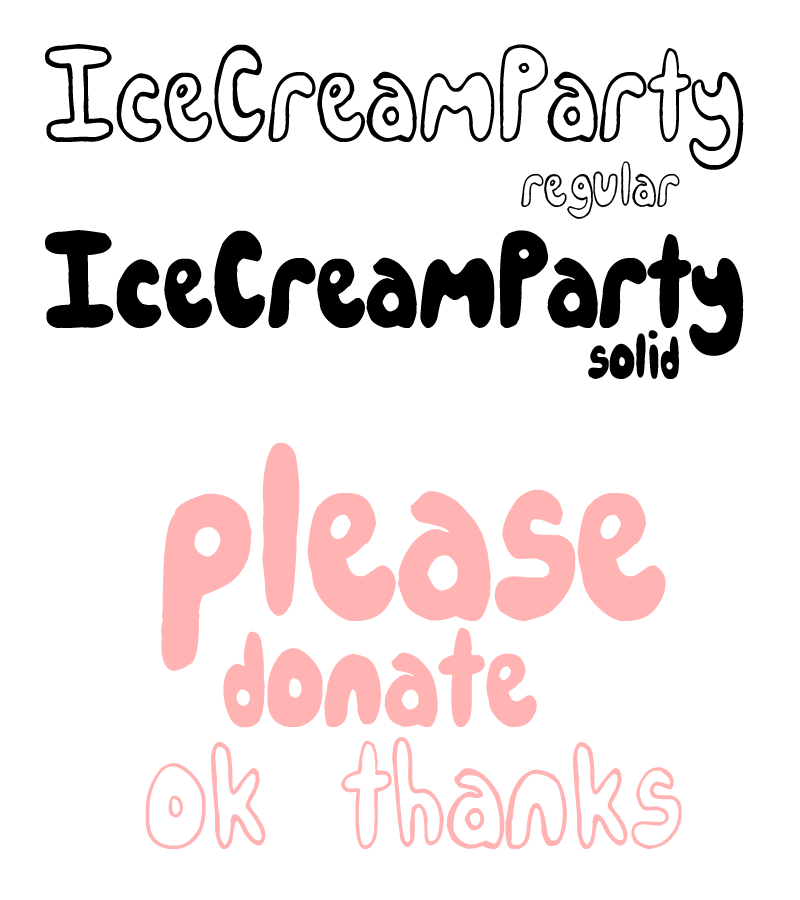 IceCreamParty Font