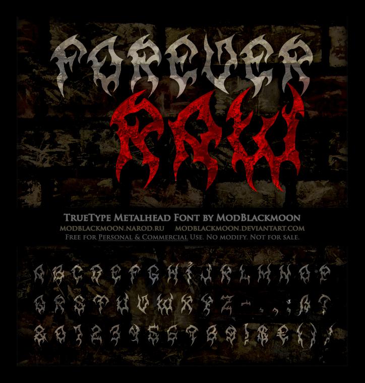 MB Forever Raw Font