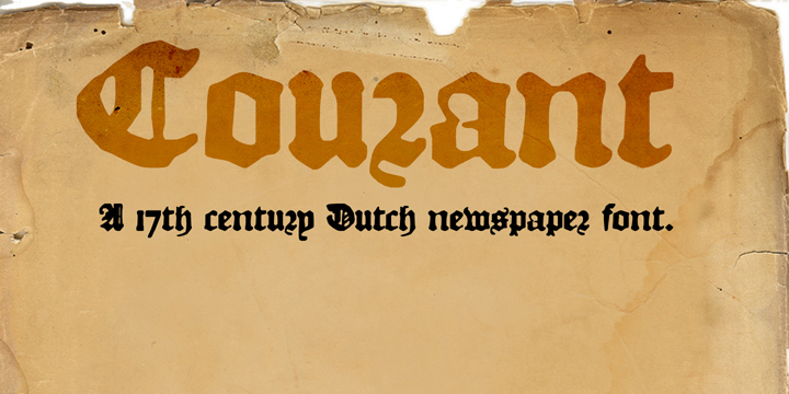 DK Courant Font