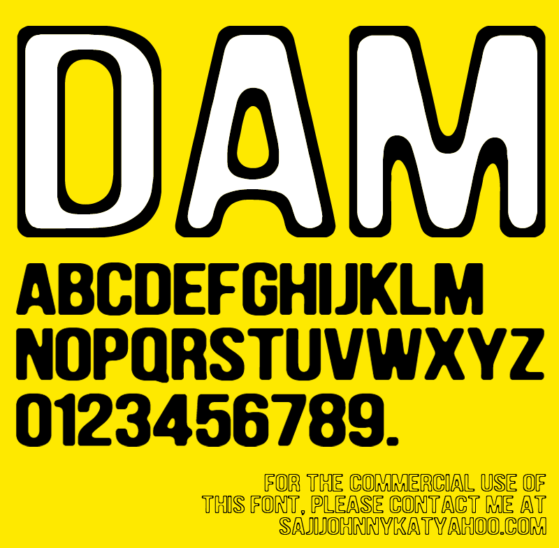 DAM Font