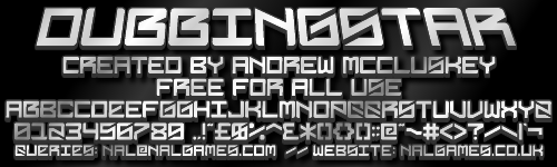 DubbingStar Font