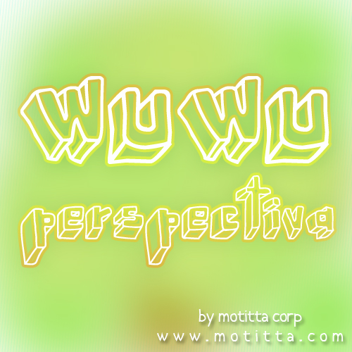 Wuwu Perspectiva Font