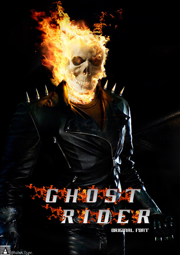 Ghost Rider Movie Font
