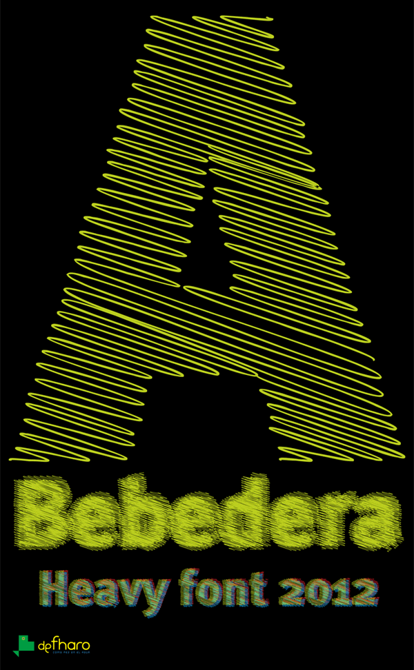 A Bebedera Font