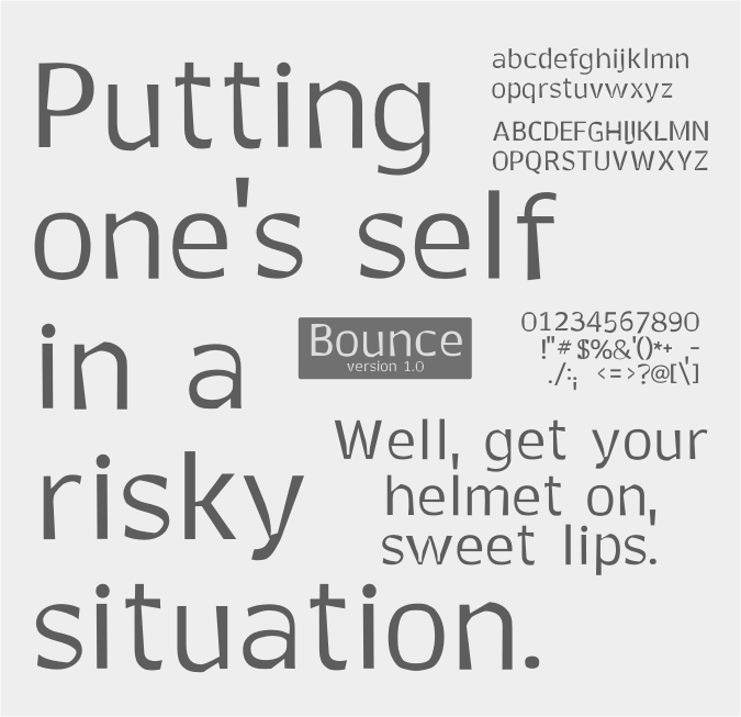 Bounce Font