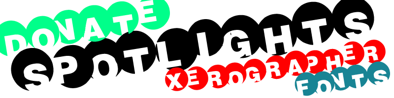 Spot Lights Font
