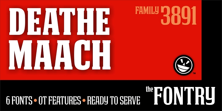 Deathe Maach NCV Font