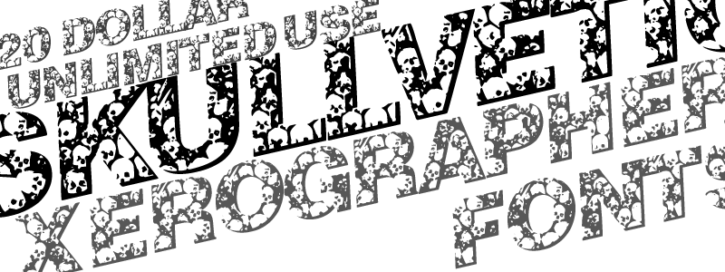 Skullvetica Font