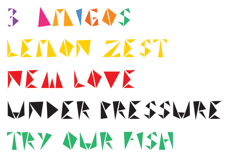 Trinista GRF Font