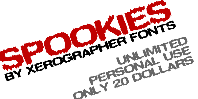 Spookies Font