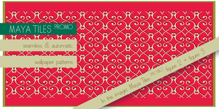 Maya Tiles Font