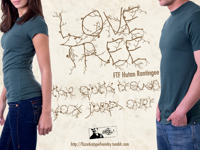 FTF Hutan Rantingee Font