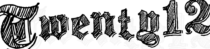 Twenty12 Font
