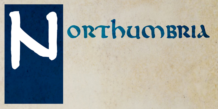 DK Northumbria Font