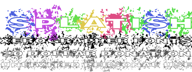 Splatish Font
