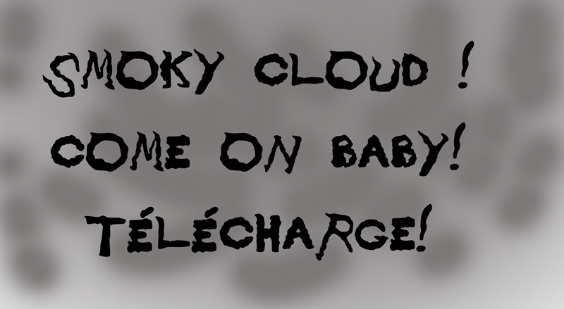 Smoky Cloud Font
