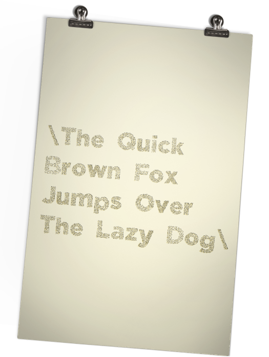 Elmars Hairy Typeface Font