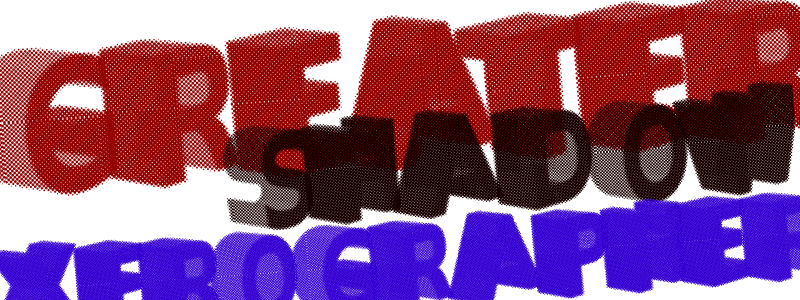 Greater Shadow Font