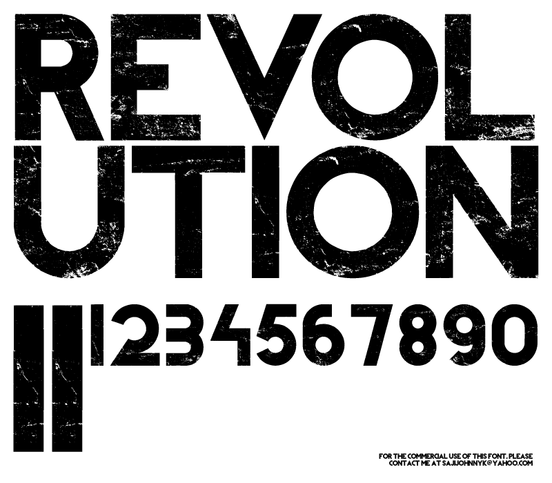 Revolution II Font