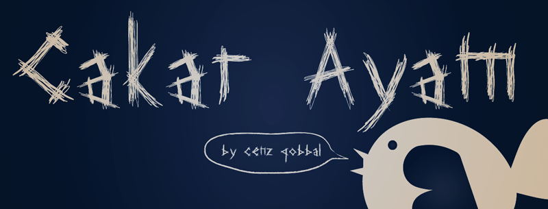 Cakar Ayam Font