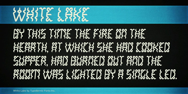 White Lake Font