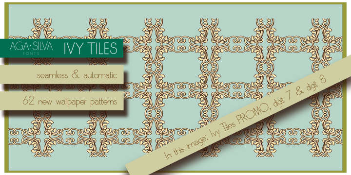 Ivy Tiles Font