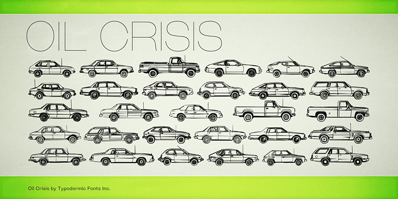 Oil Crisis Font