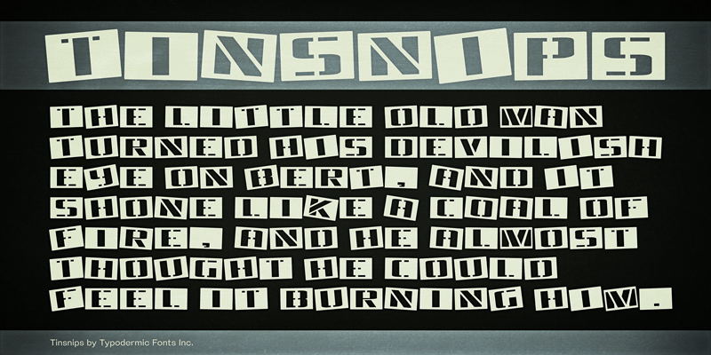 Tinsnips Font